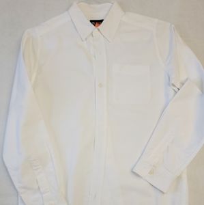 Children's Place boys size 14 white button up shirt